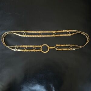Vintage Gold Chain Belt